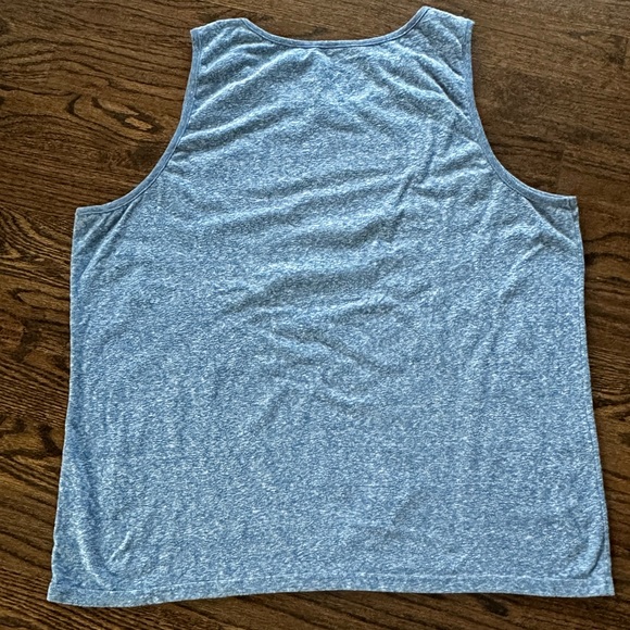 2XL Light Blue Men’s Tank Top - Picture 2 of 3